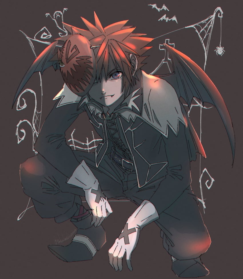 sora (kingdom hearts and 1 more) drawn by gokegokegoke