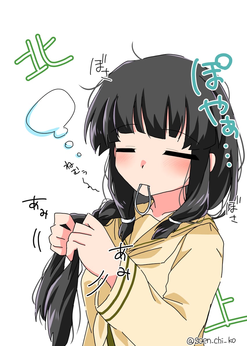 kitakami and kitakami kai ni (kantai collection) drawn by soen_chi_ko