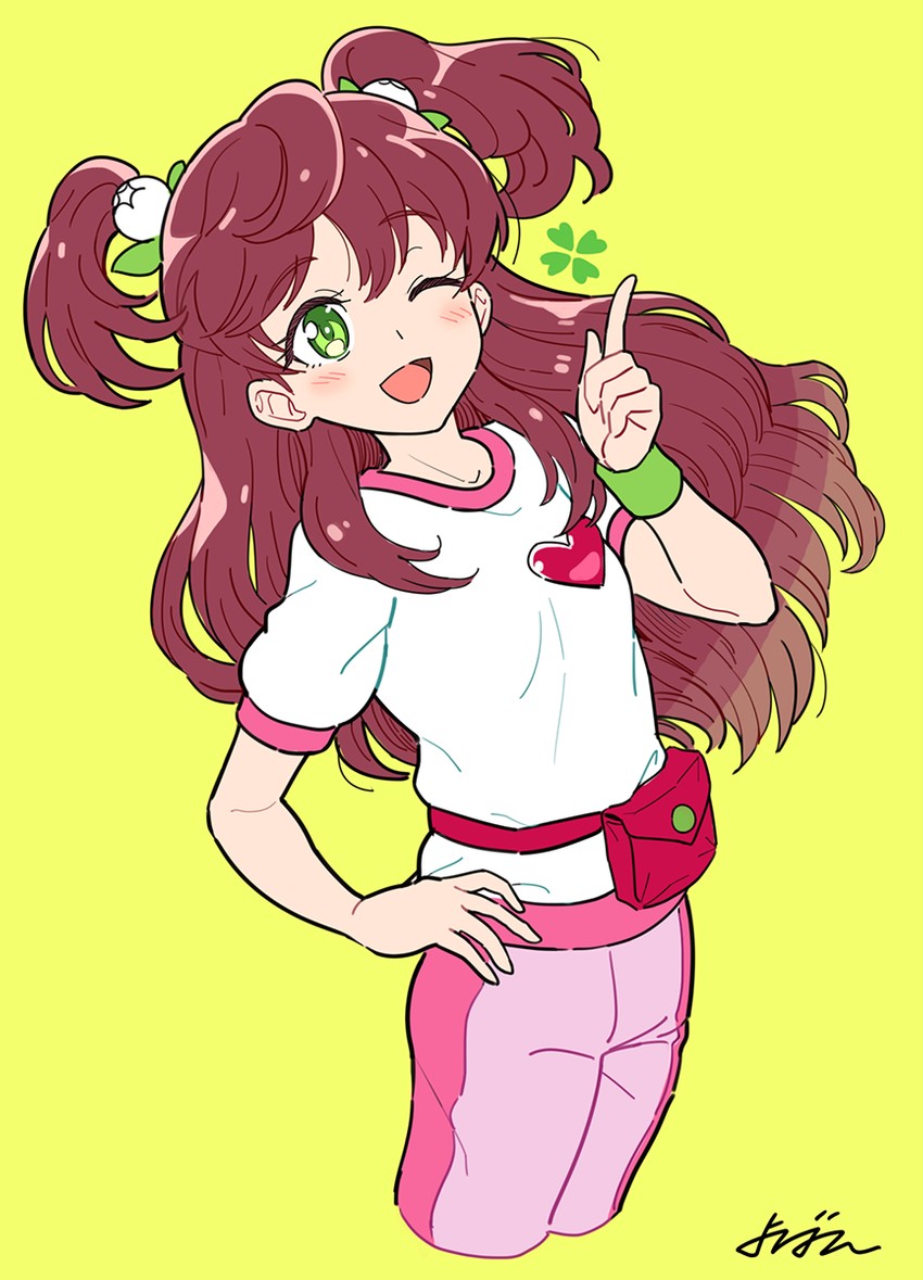 harukaze wakaba (aikatsu! and 1 more) drawn by yoban