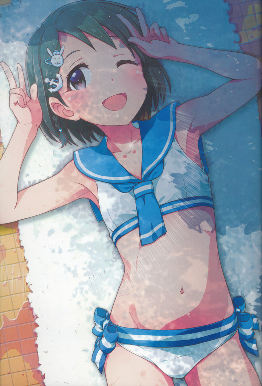 sasaki chie (idolmaster and 1 more) drawn by kabayaki_unagi