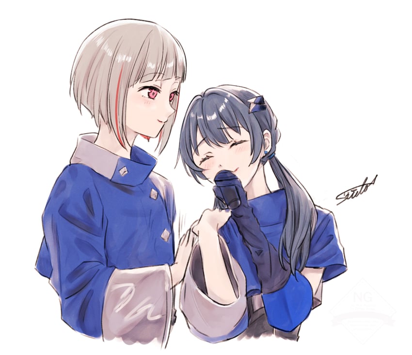 murano sayaka, yugiri tsuzuri, nonaka kokona, and sasaki kotoko (love live! and 1 more) drawn by suito