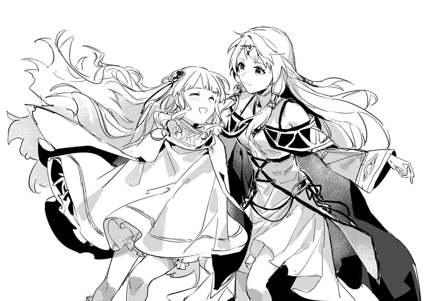 micaiah and yune (fire emblem and 1 more) drawn by jnsghsi
