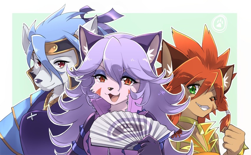 opera kranz, gren sacher, and calua napage (little tail bronx and 1 more) drawn by namagaki_yukina