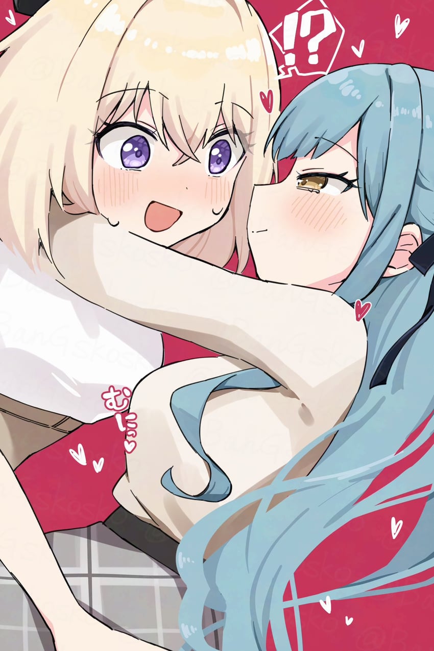 togawa sakiko and misumi uika (bang dream! and 1 more) drawn by kio_(bangskosko)