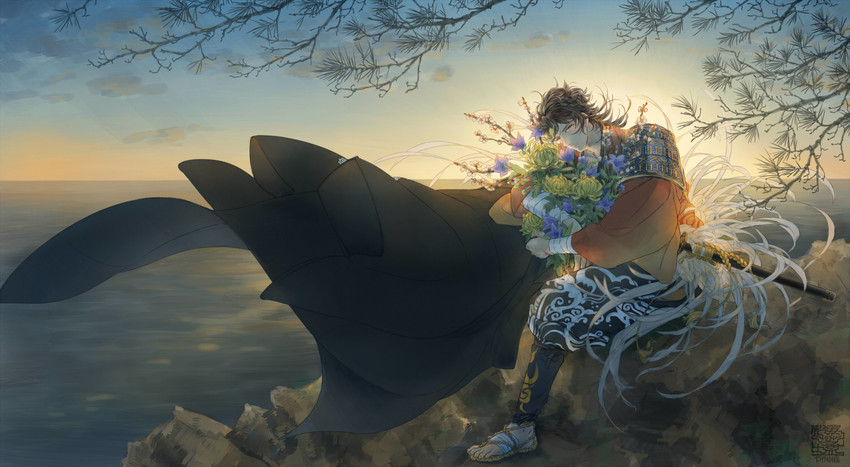 mutsu-no-kami yoshiyuki (touken ranbu) drawn by norishio