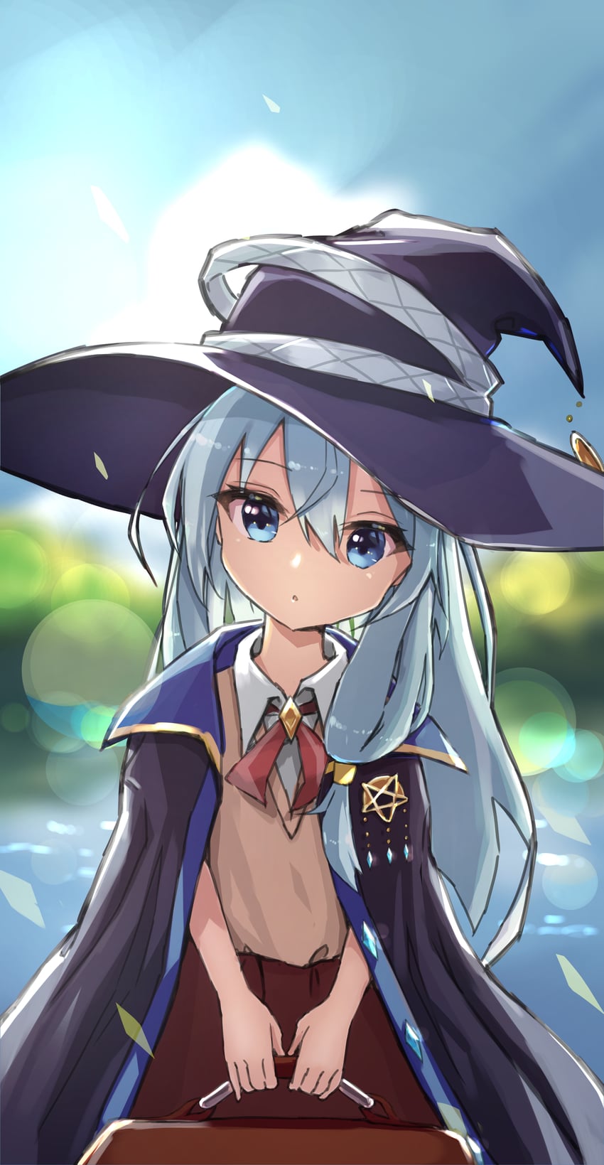 elaina (majo no tabitabi) drawn by zoe_(z_o_e_7)