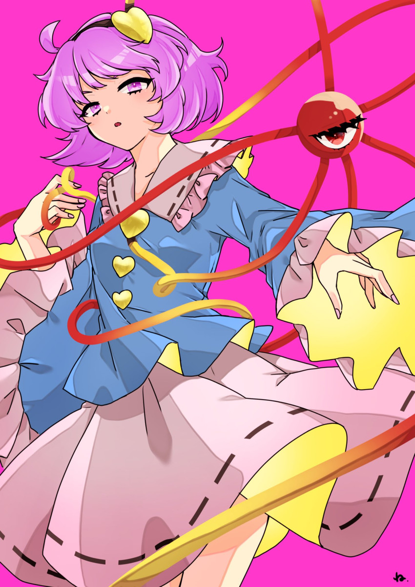 komeiji satori (touhou) drawn by komori_(komo_ricecake)