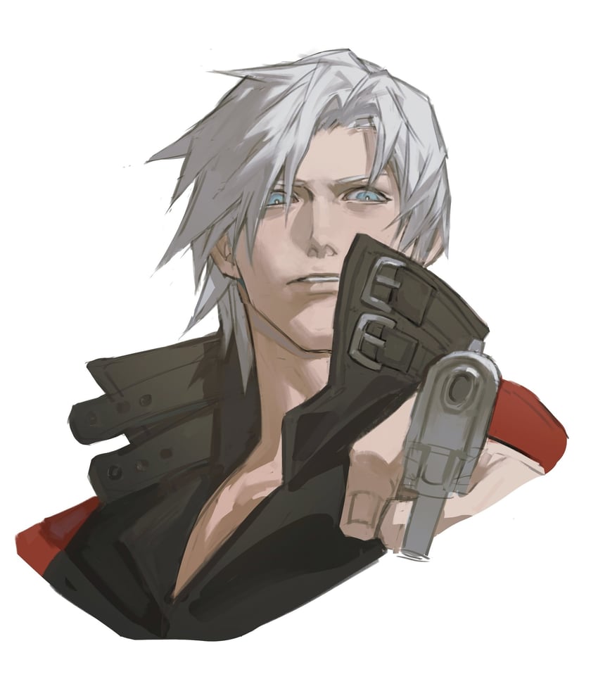 dante (devil may cry and 1 more) drawn by abionicsheep