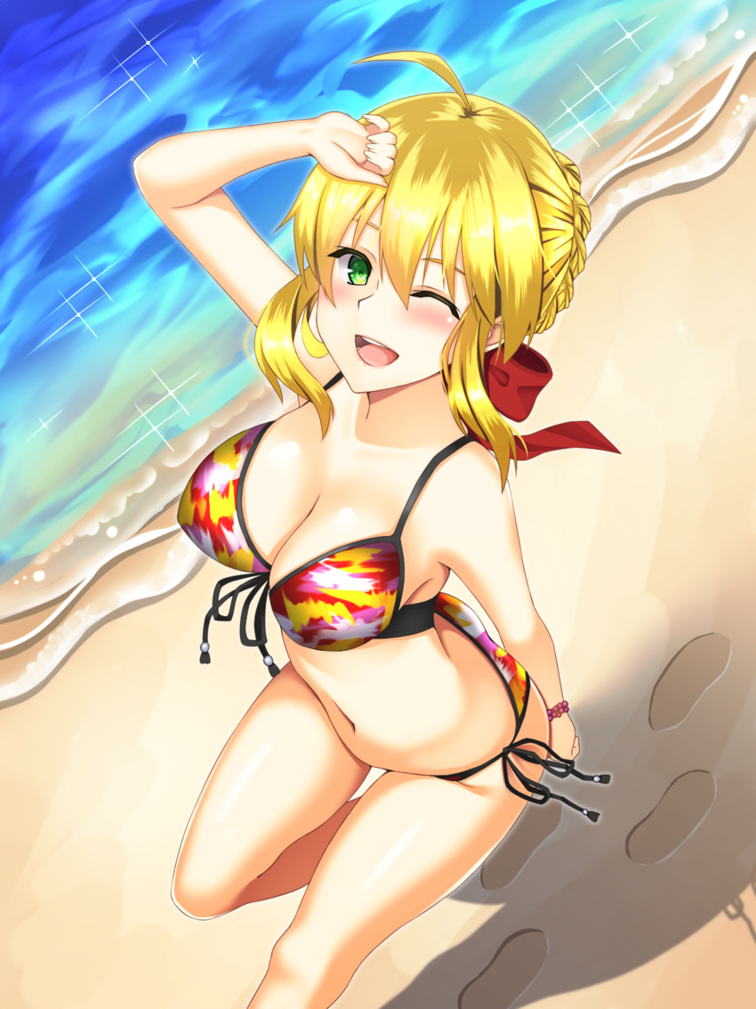 nero claudius (fate and 1 more) drawn by taisai