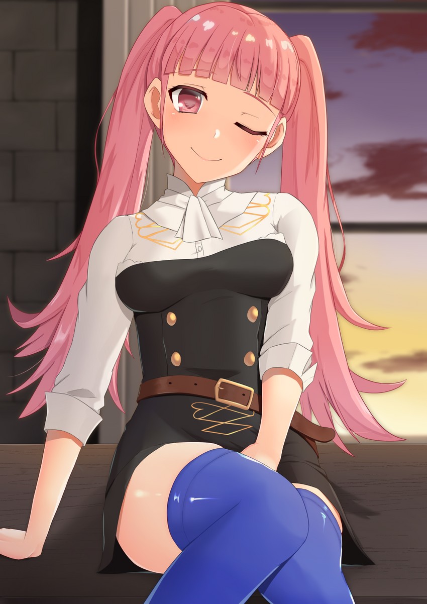 hilda valentine goneril (fire emblem and 1 more) drawn by merc_tn