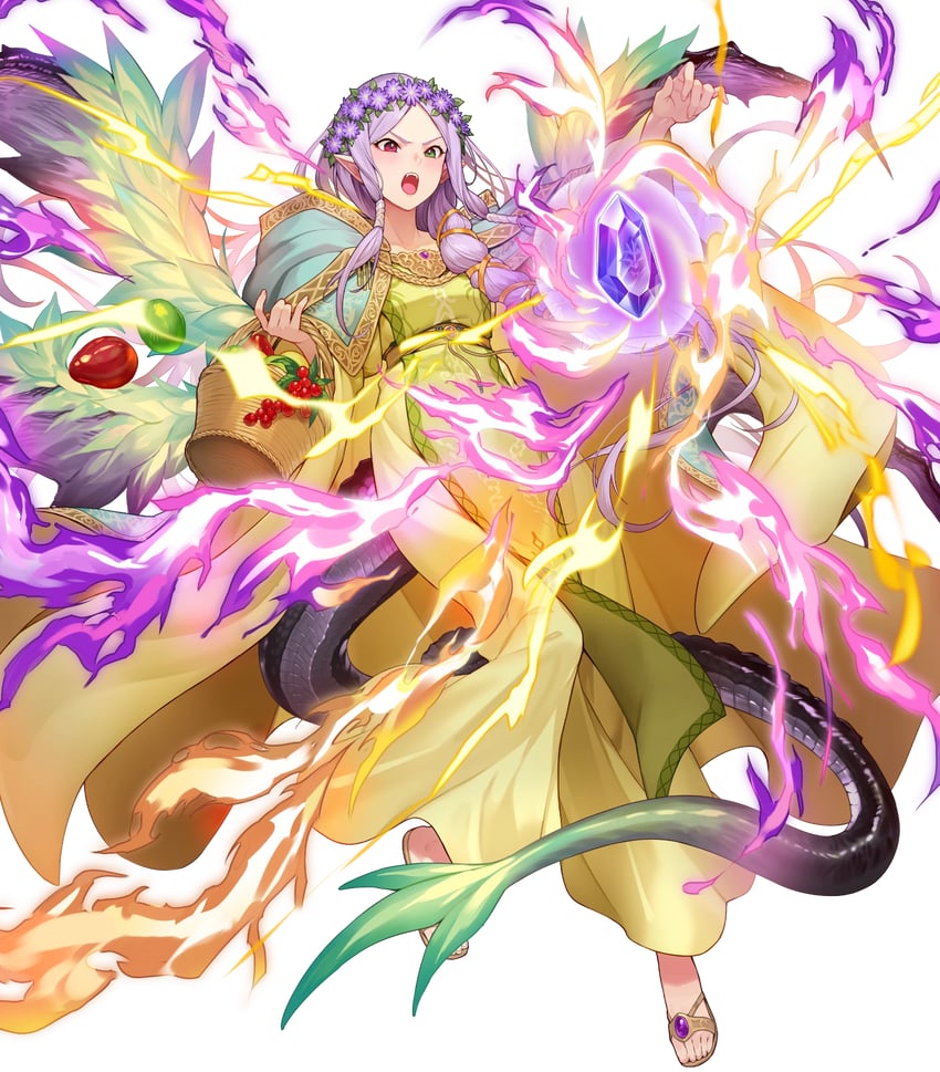 idunn (fire emblem and 2 more) drawn by kakage