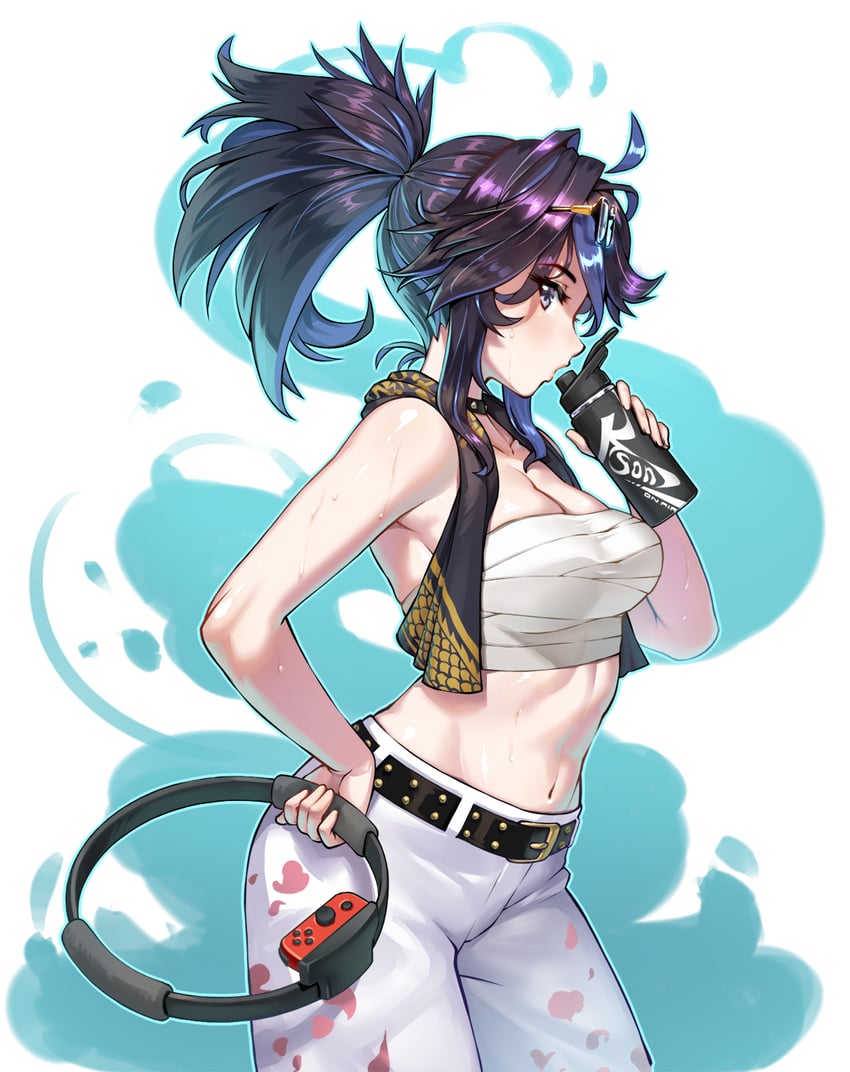 kson and souchou (vshojo and 1 more) drawn by agustinus