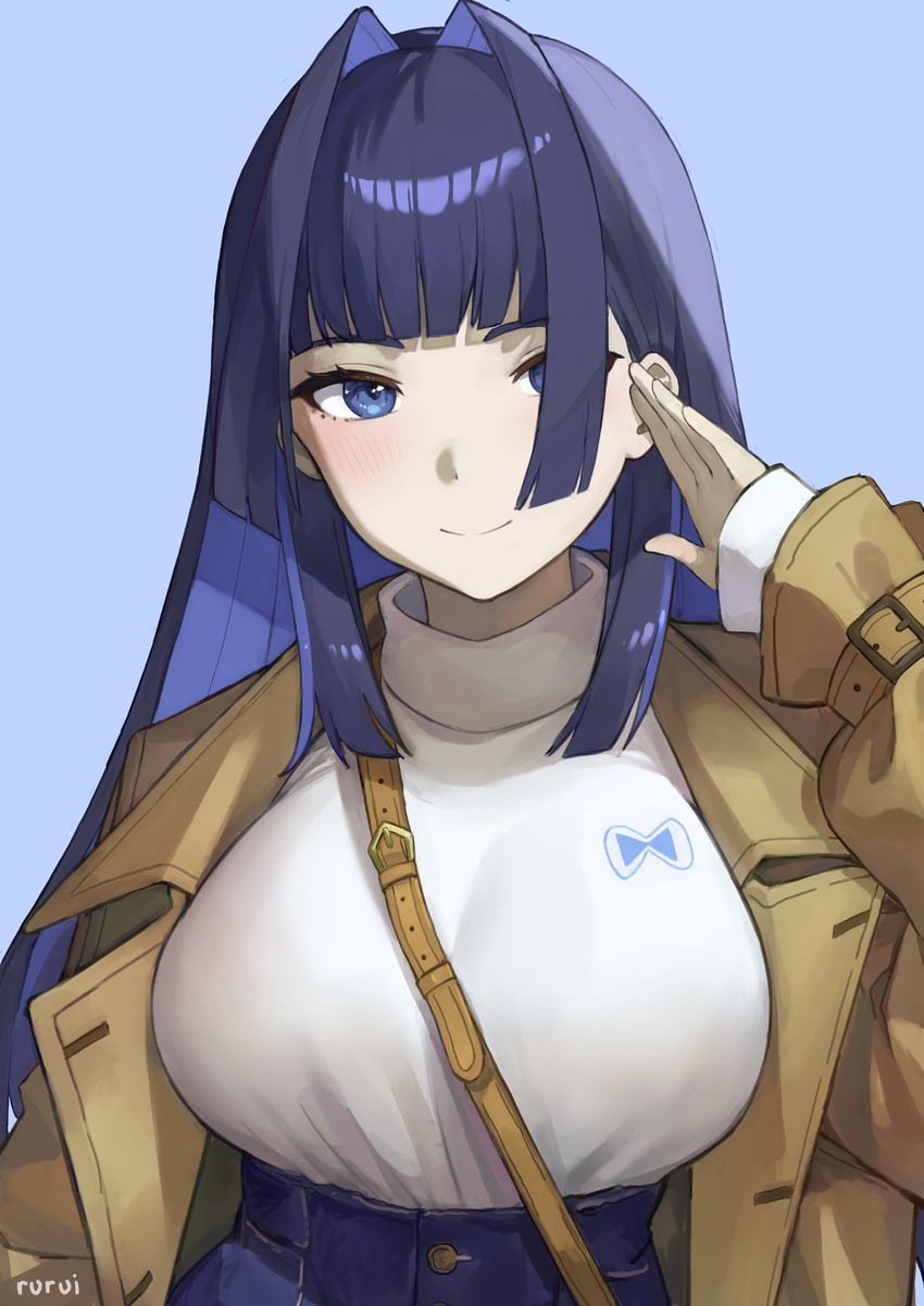 ouro kronii (hololive and 1 more) drawn by rakku_(rkrmz0n)