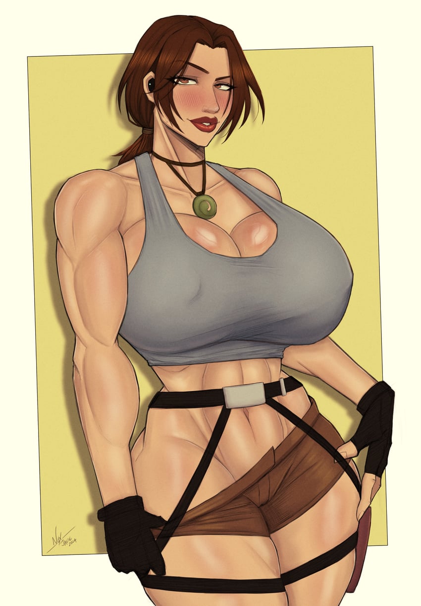 lara croft (tomb raider and 1 more) drawn by nexjade