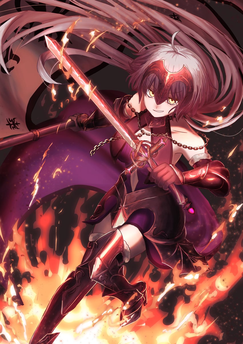 jeanne d'arc alter (fate and 1 more) drawn by haru_6000