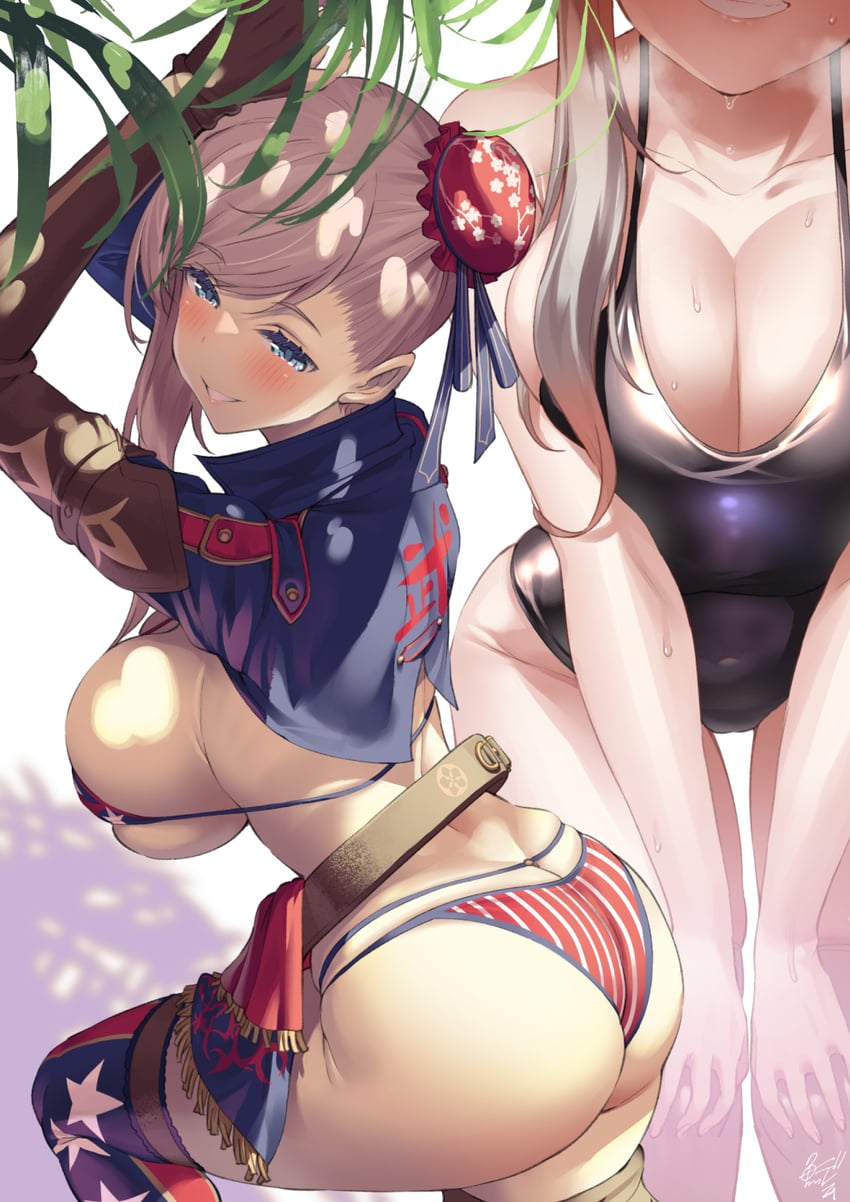 miyamoto musashi (fate and 1 more) drawn by uo_denim