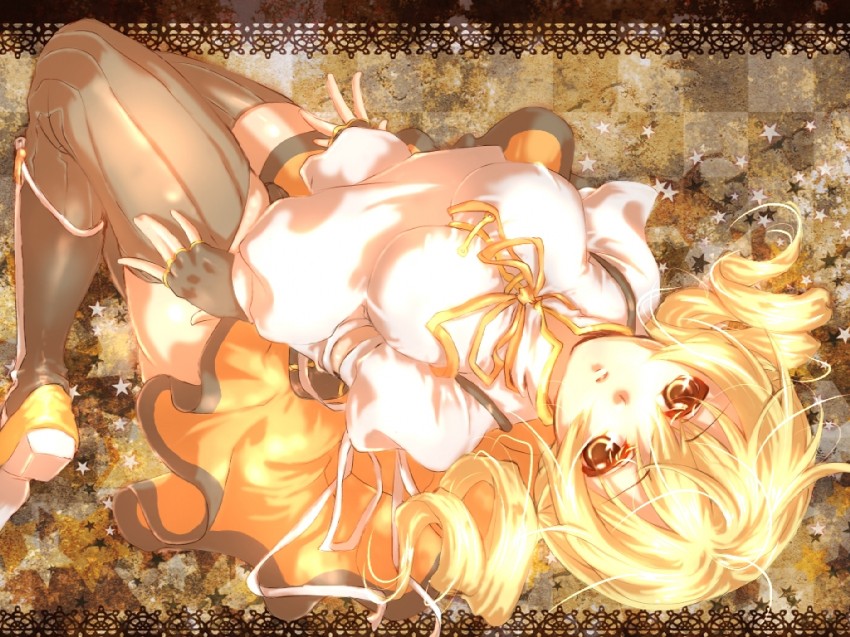 tomoe mami (mahou shoujo madoka magica) drawn by sada_akane