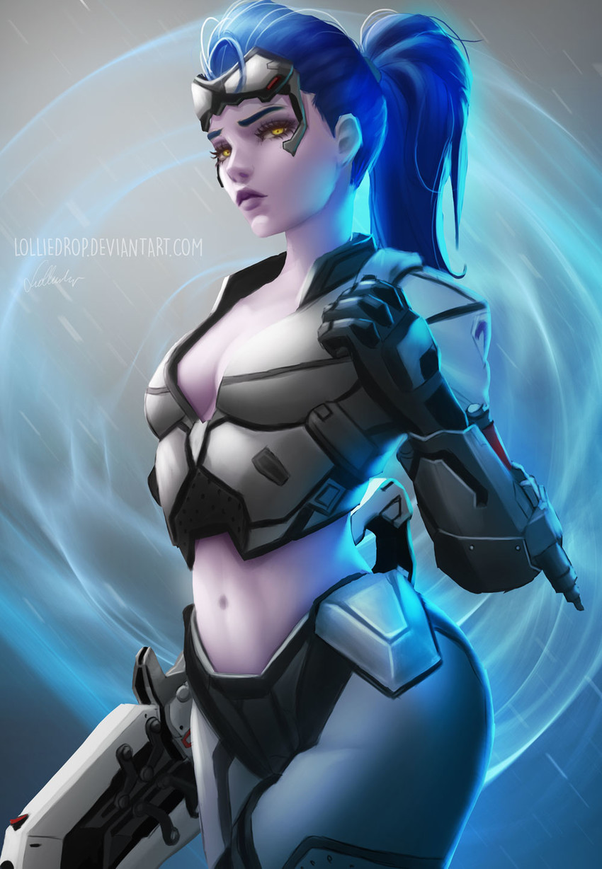 widowmaker and talon widowmaker (overwatch and 1 more) drawn by lolliedrop