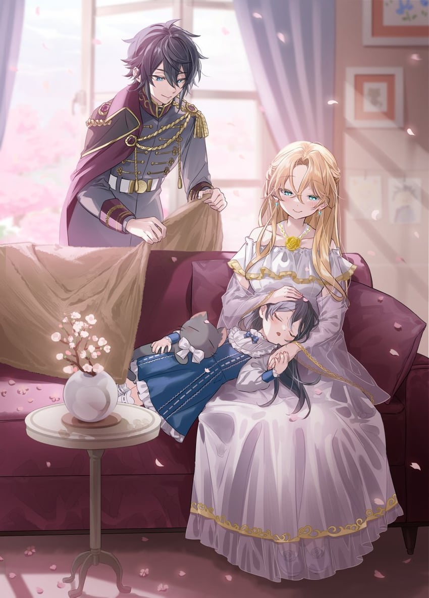 yuri, ederiin, chocolate, and ai (5-sai seijo) drawn by kaisake_(utp)