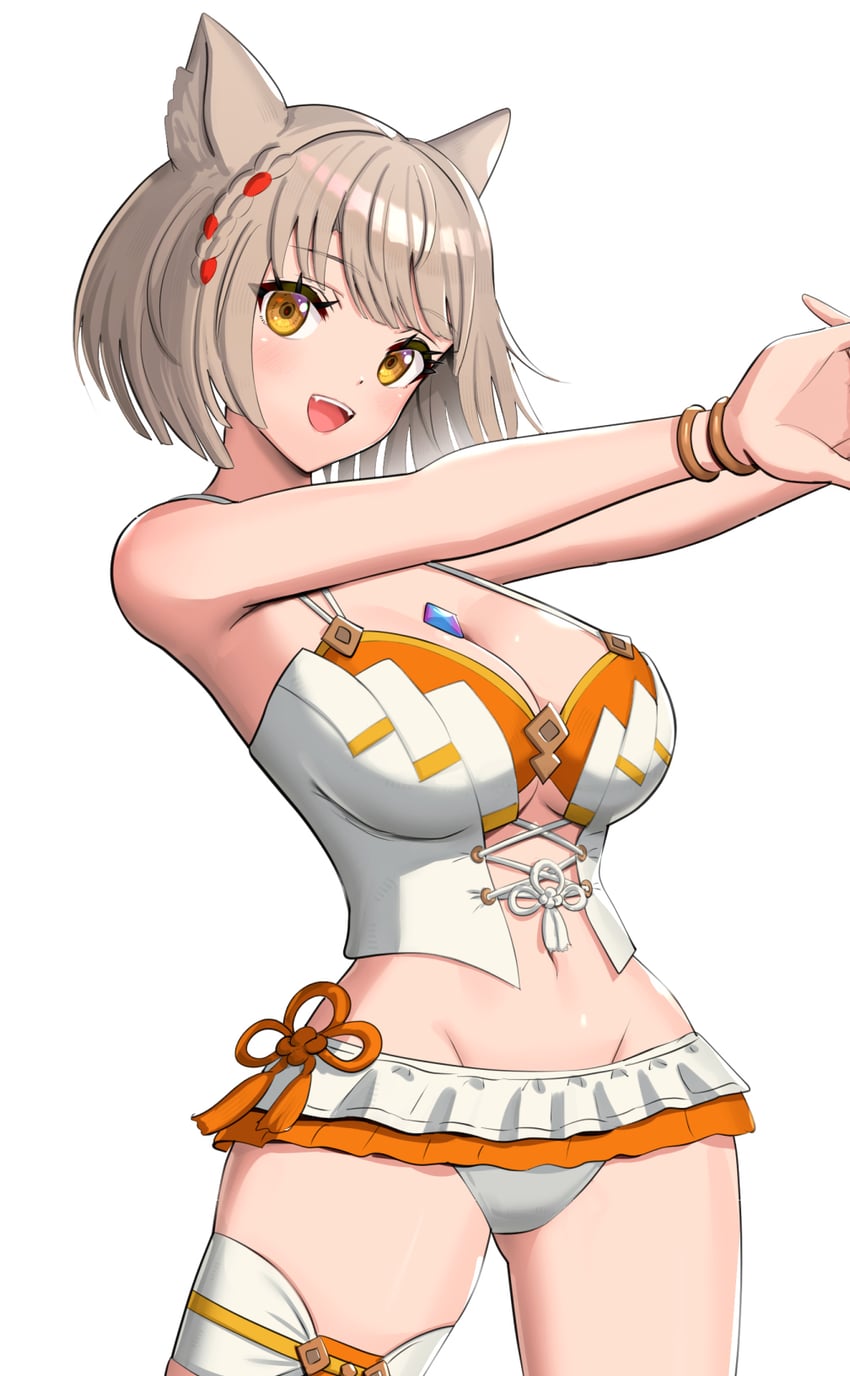 mio (xenoblade chronicles and 1 more) drawn by gonzarez