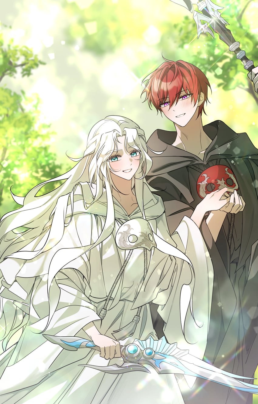 venat and azem (final fantasy and 1 more) drawn by dreaminglum