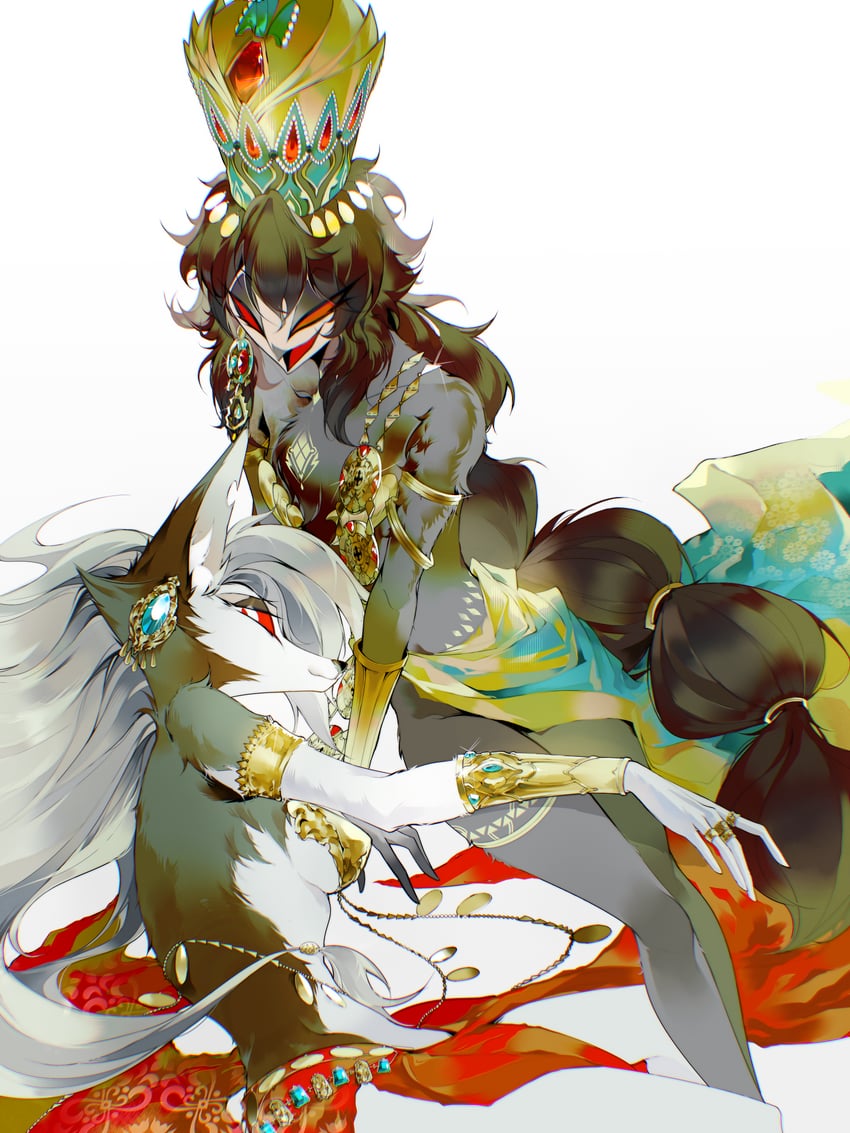 loona and octavia (helluva boss) drawn by zhu_xing_pupupu