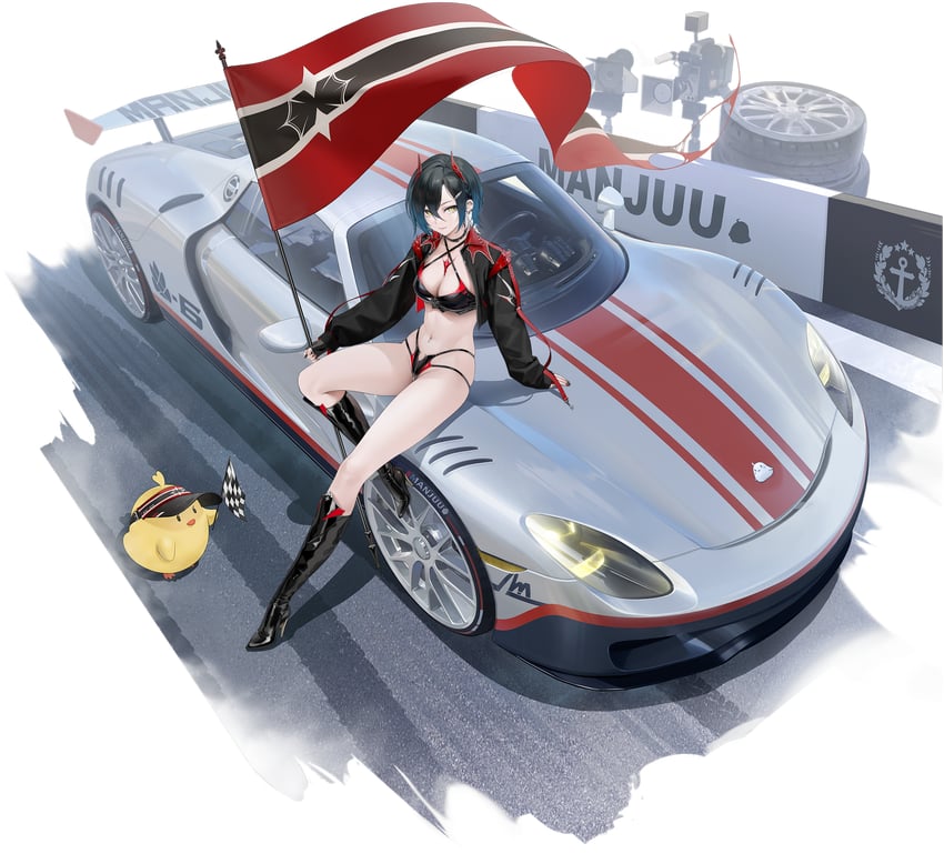 manjuu and ulrich von hutten (azur lane) drawn by ohisashiburi