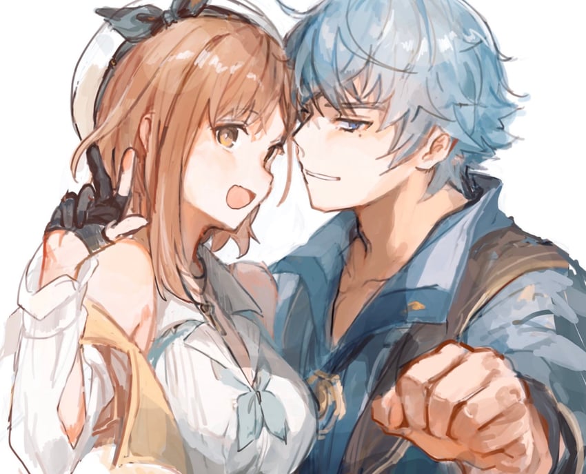 reisalin stout and bos brunnen (atelier and 2 more) drawn by le21day