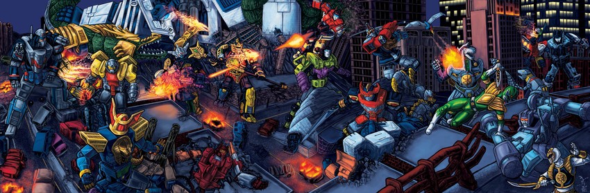 grimlock, dragon ranger, daizyuzin, mighty morphin green ranger, rumble, and 26 more (transformers and 15 more) drawn by artrobot9000