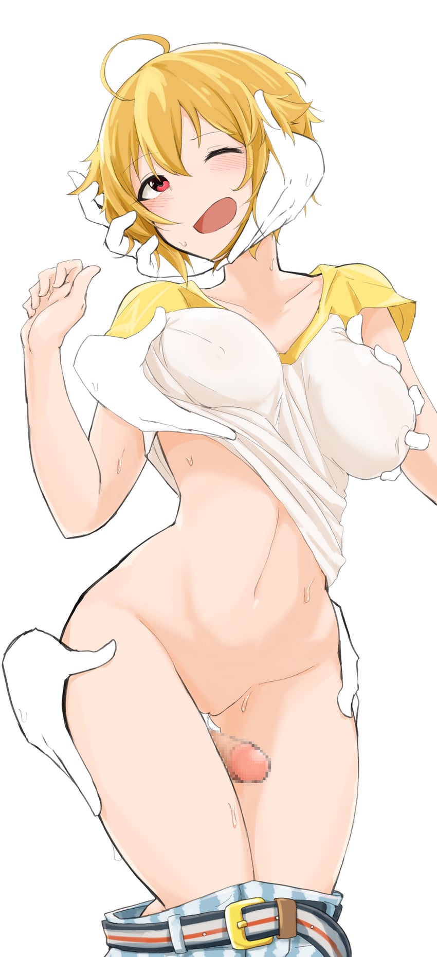 ibuki tsubasa (idolmaster and 1 more) drawn by jinoyou