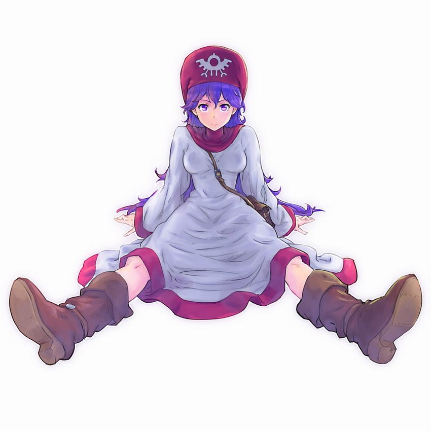 princess of moonbrook (dragon quest and 1 more) drawn by tamago_tomato