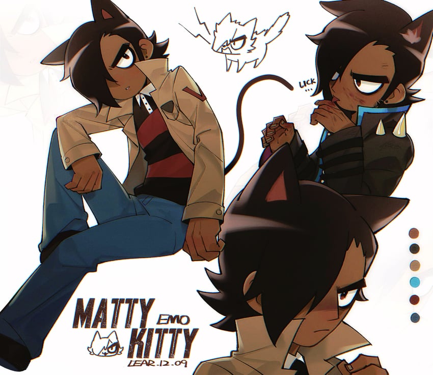 matthew patel (scott pilgrim and 1 more) drawn by lear_0119