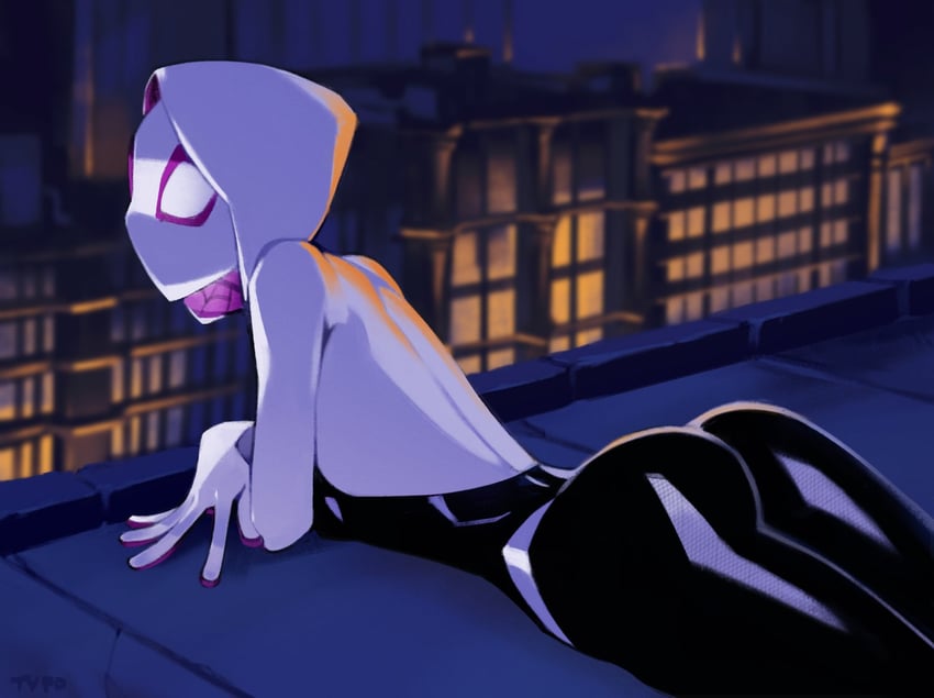spider-gwen (marvel and 1 more) drawn by optionaltypo