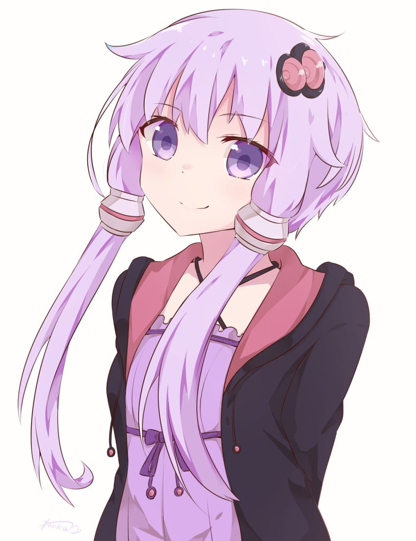 yuzuki yukari (vocaloid and 1 more) drawn by yoriha_yashiro
