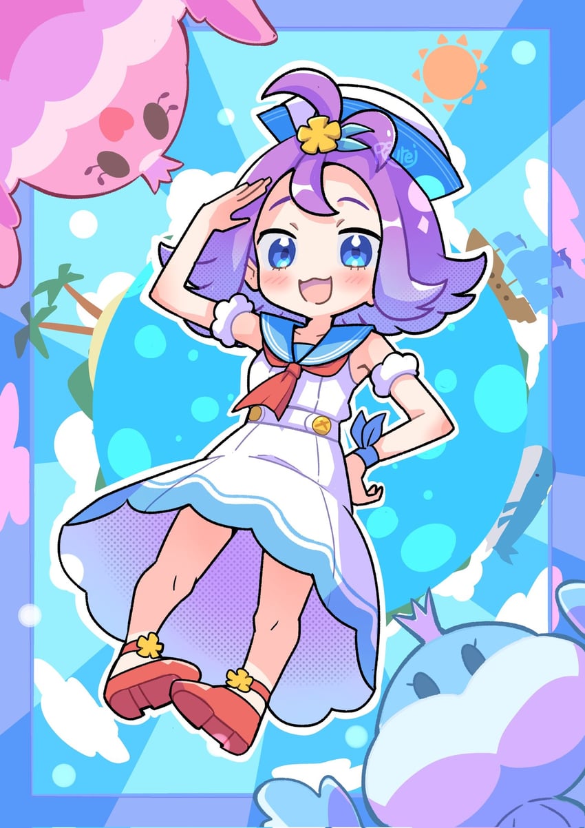 acerola, wailord, and jellicent (pokemon and 1 more) drawn by rgurei0529