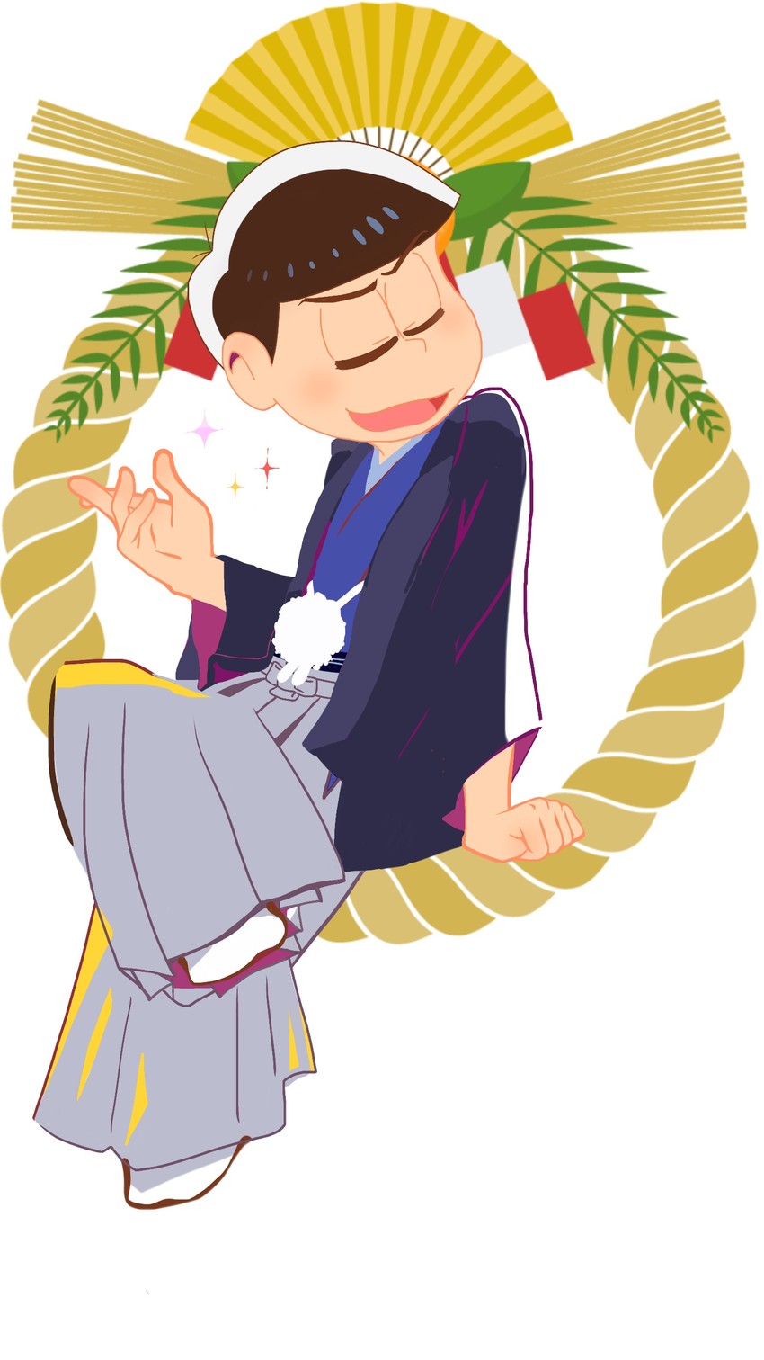 matsuno karamatsu (osomatsu and 1 more) drawn by mimori_(pixiv887925)