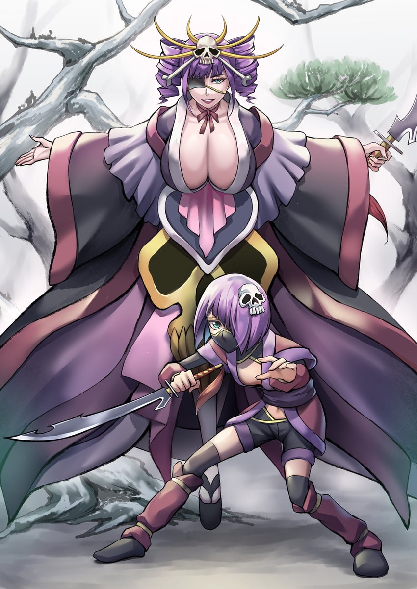 katen kyoukotsu (bleach and 1 more) drawn by sakuya_(liao_kj)