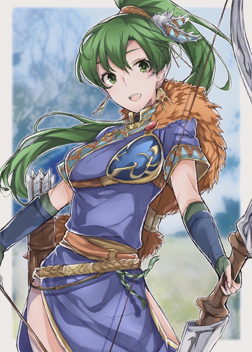 lyn (fire emblem and 2 more) drawn by aiueo1234853