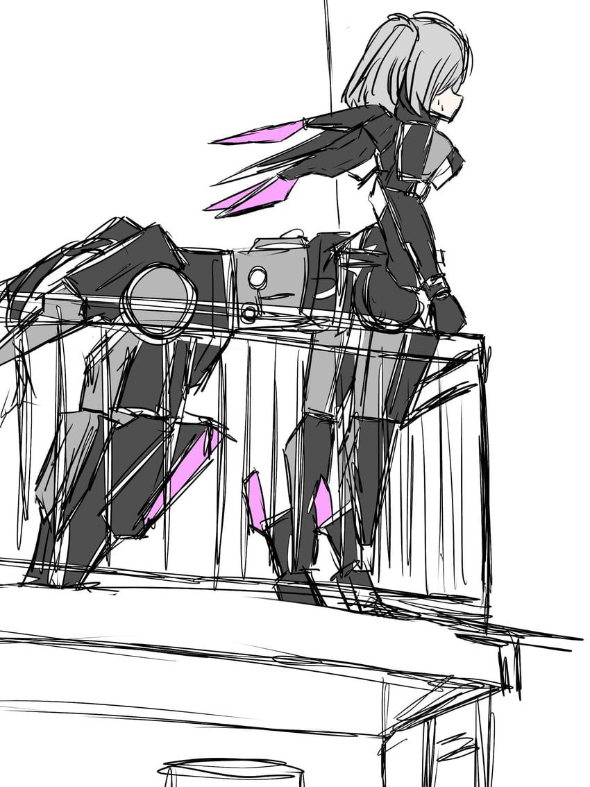 rosetta and rosetta: rigor (punishing: gray raven) drawn by 35358901mrs