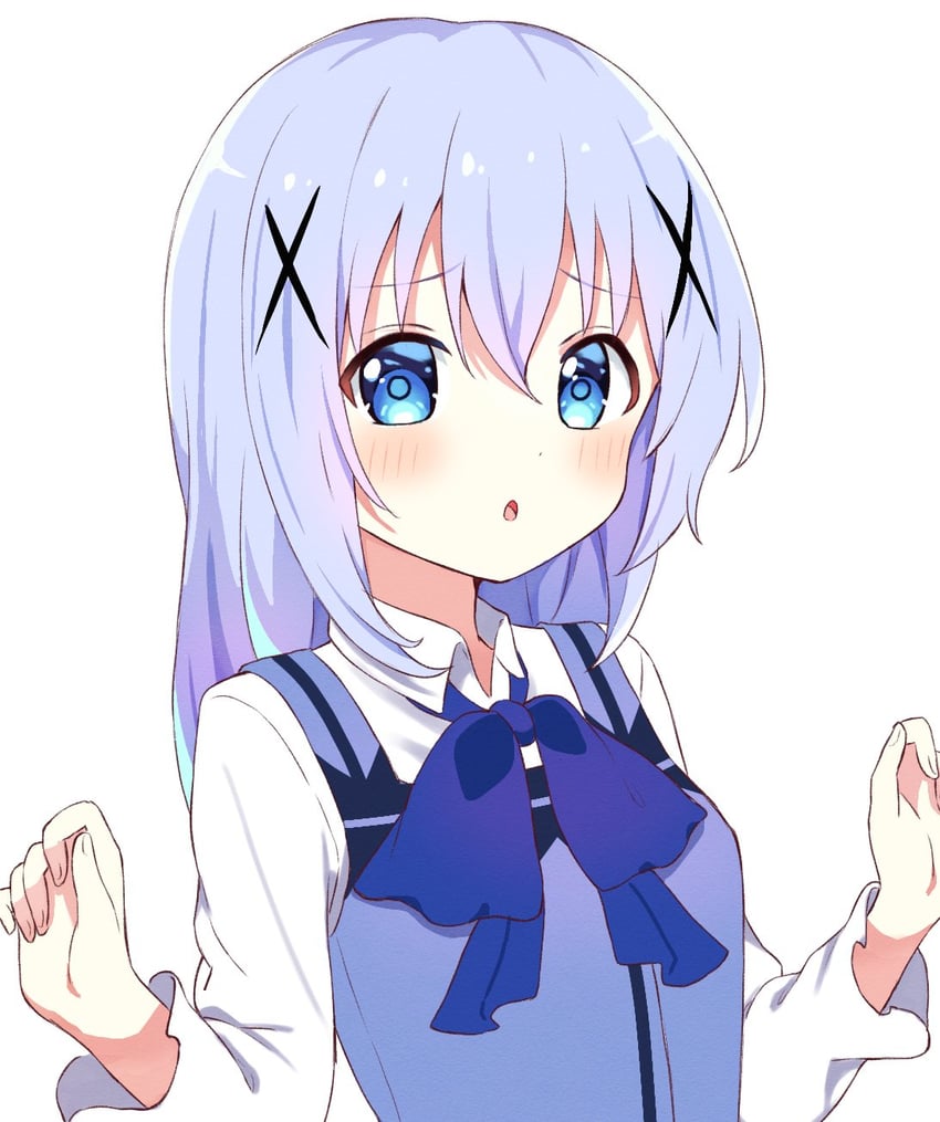 kafuu chino (gochuumon wa usagi desu ka?) drawn by poteto_furai