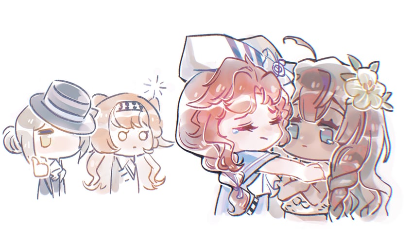 vertin, sonetto, barcarola, and fatutu (reverse:1999) drawn by yi_zui_hua_yue