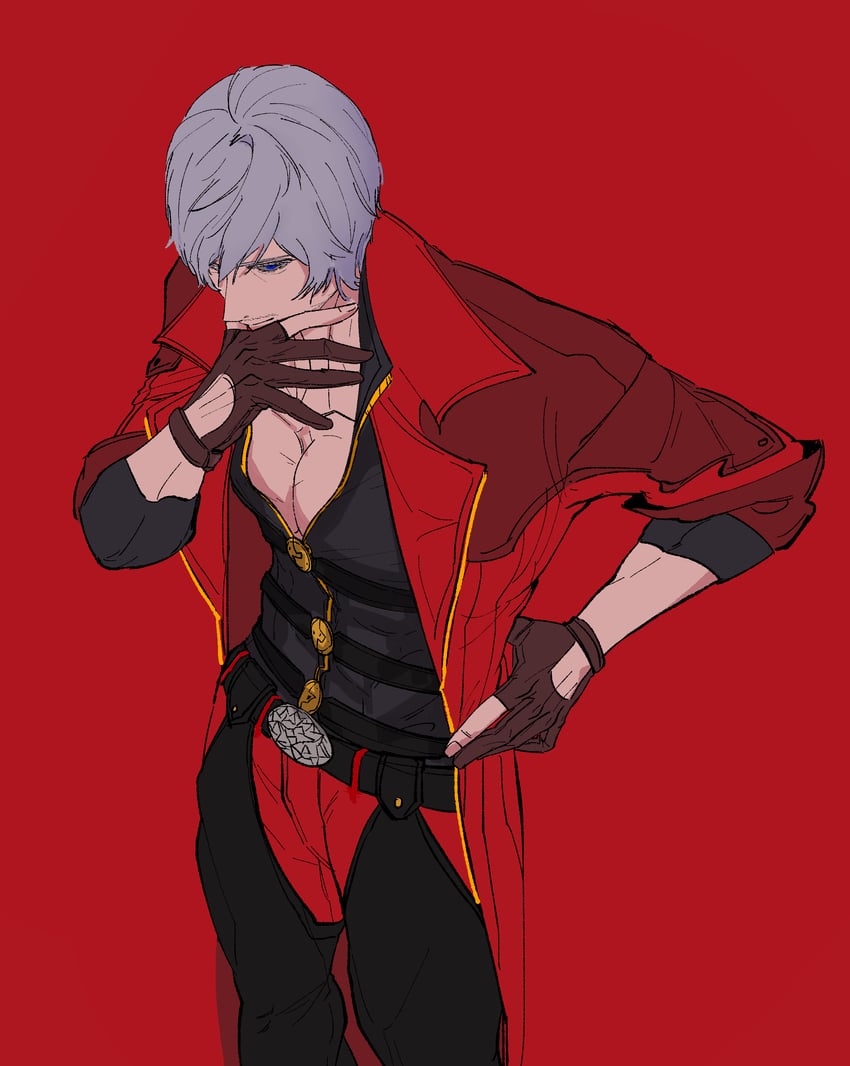dante (devil may cry and 1 more) drawn by mauli0889