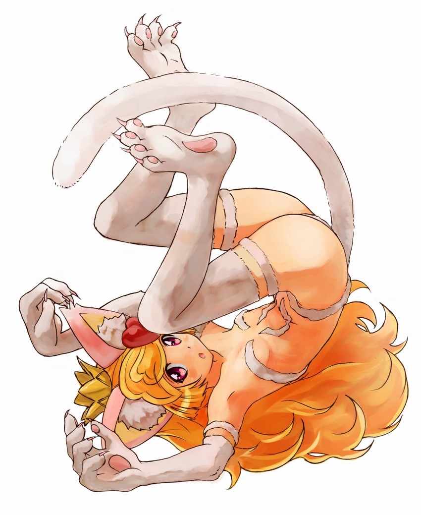 felicia and mikogami riko (darkstalkers and 1 more) drawn by nyama