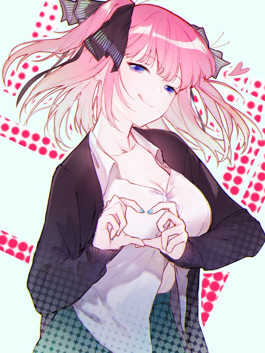 nakano nino (go-toubun no hanayome) drawn by sylvia_(huajiuhuajiu)