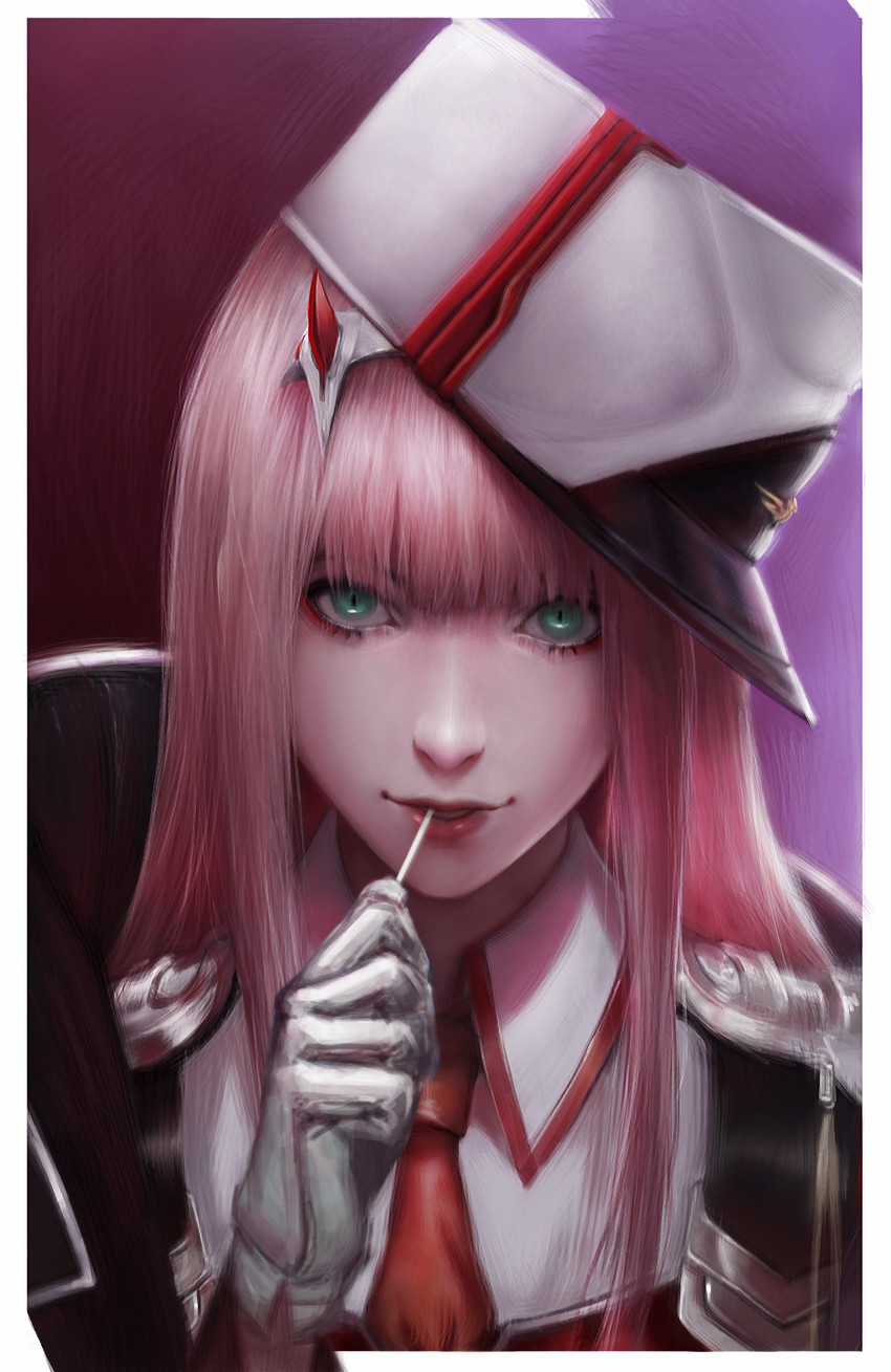 zero two (darling in the franxx) drawn by viet_le_quoc