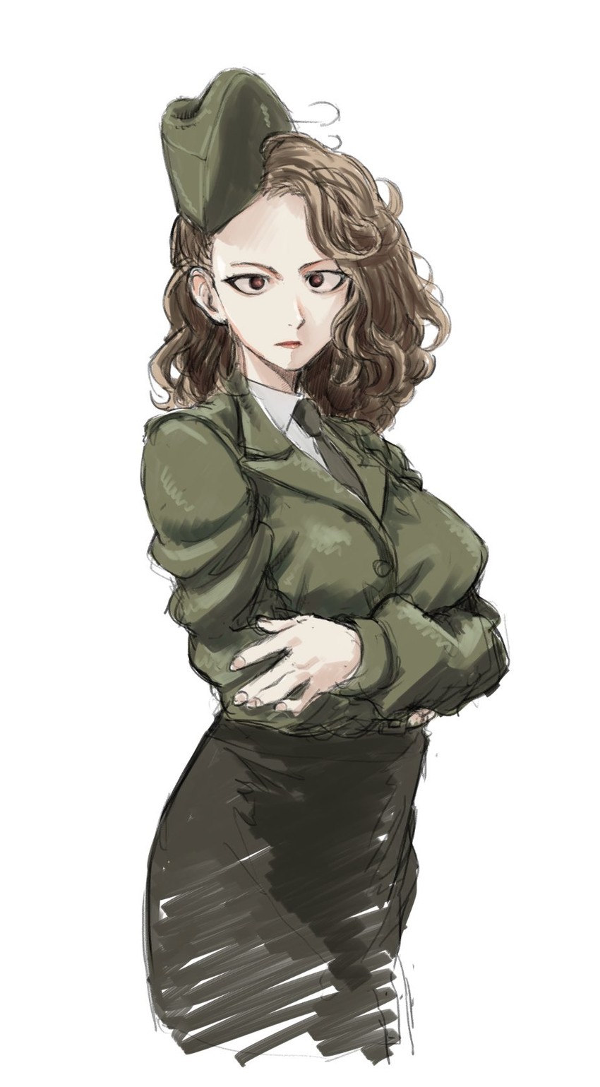 peggy carter (marvel and 3 more) drawn by kotoyama