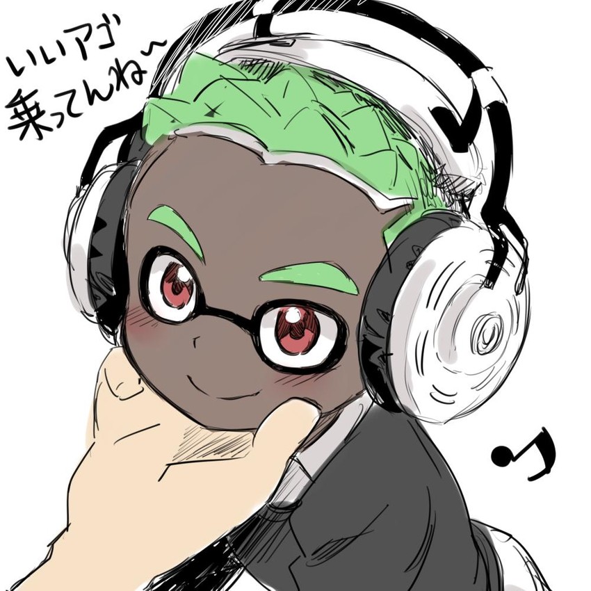 inkling player character and inkling boy (splatoon) drawn by utsunomiya_hetaru