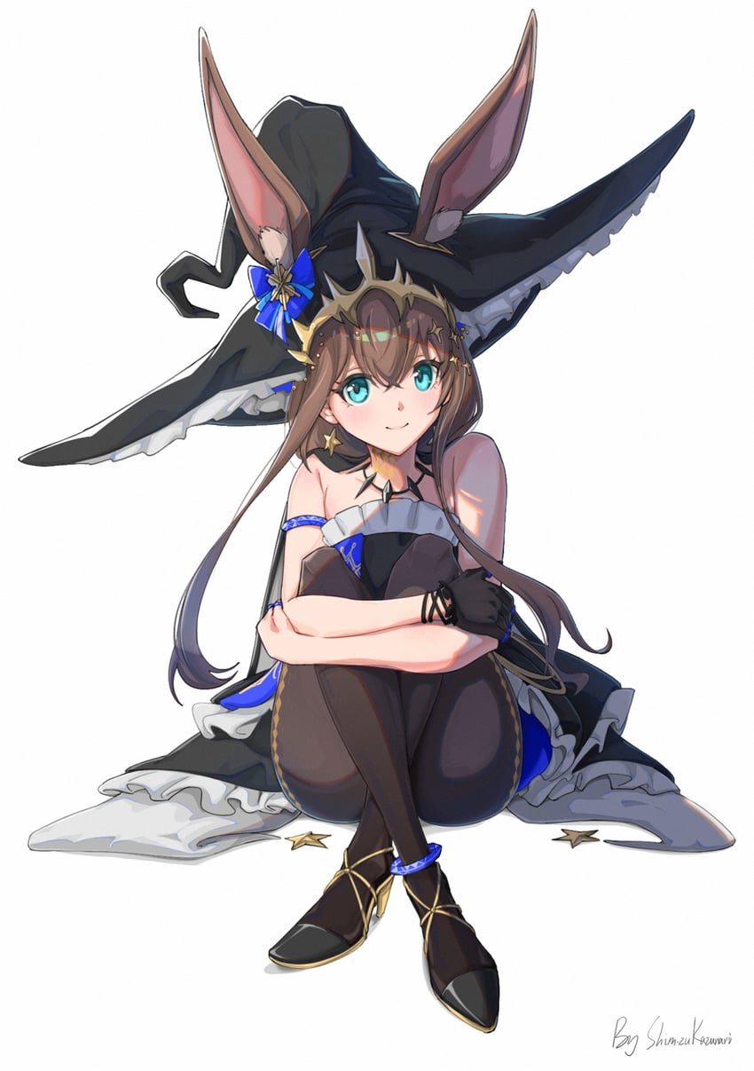 amiya (arknights and 1 more) drawn by shimizu_kazunari