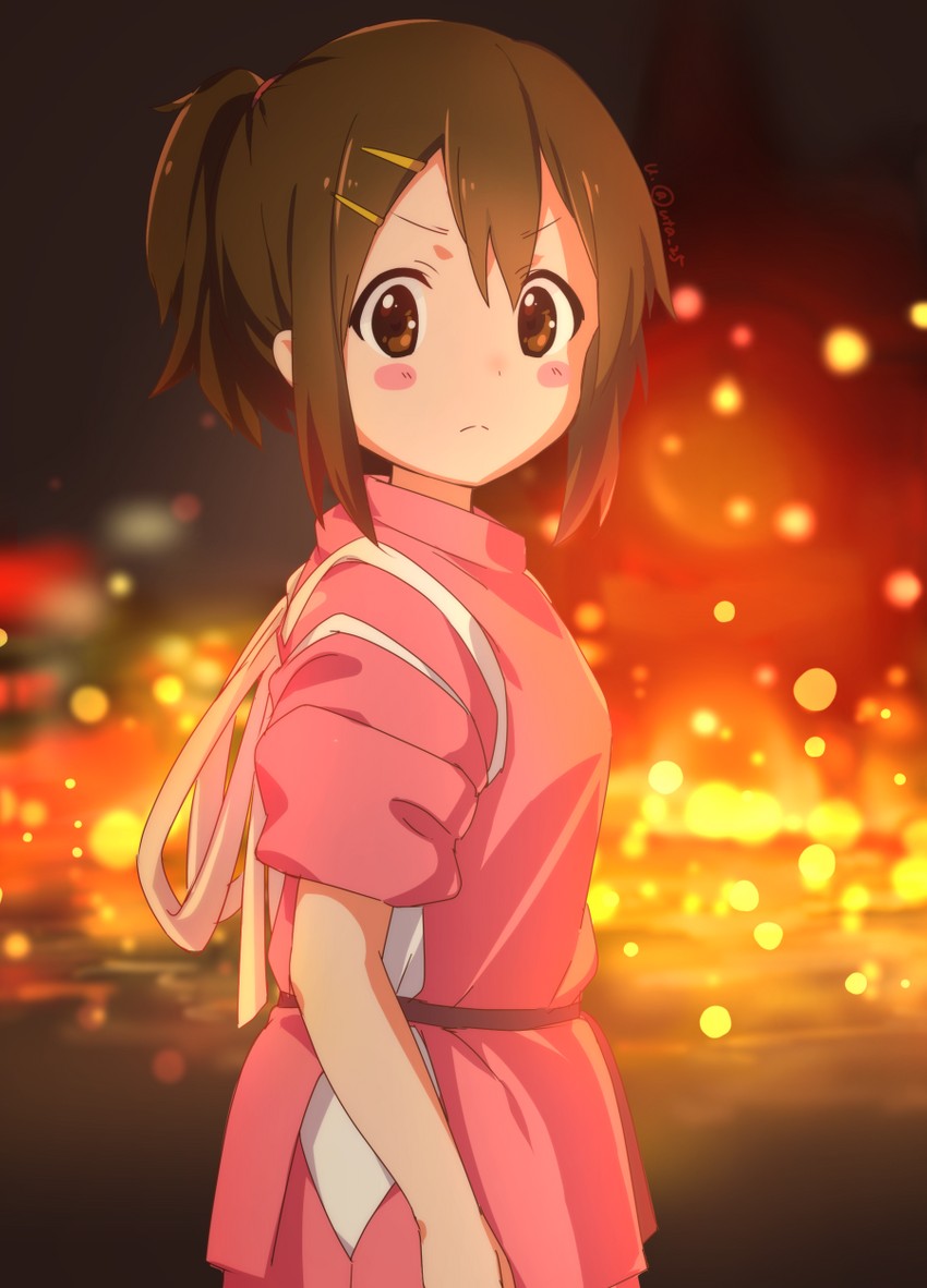 hirasawa yui and ogino chihiro (k-on! and 1 more) drawn by uta_25