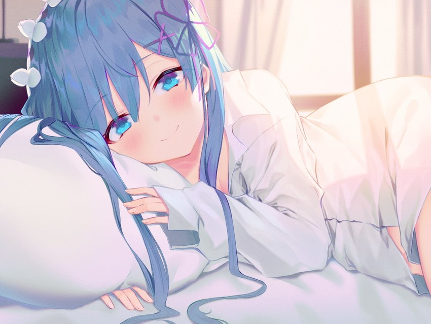 rem (re:zero kara hajimeru isekai seikatsu) drawn by soya_(torga)
